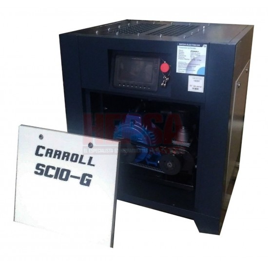 Compresor De Tornillo 10 Hp Tipo Gabinete CARROLL CAR-SC10-G