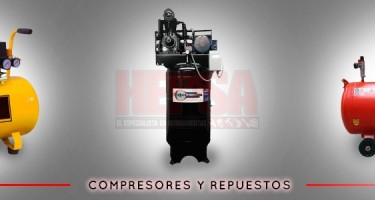 Compresor de Pistón Air•co 3HP 235 Litros 220 Volts 2 Fases