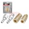 JUEGO DE 2 CONECTORES RÁPIDOS Y 2 COPLES PARA COMPRESOR DE AIRE 1/4" NPT WESTON W-70485